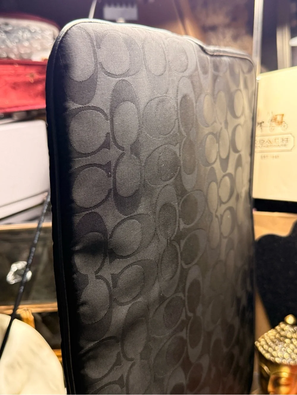 Coach laptop briefcase